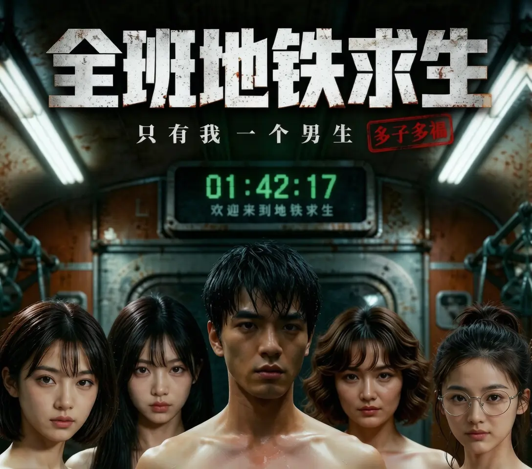 黄果AI短剧《全班地铁求生，只有我一个男生》全集在线观看-末日生存题材神作1080P超高清未删减免费播放